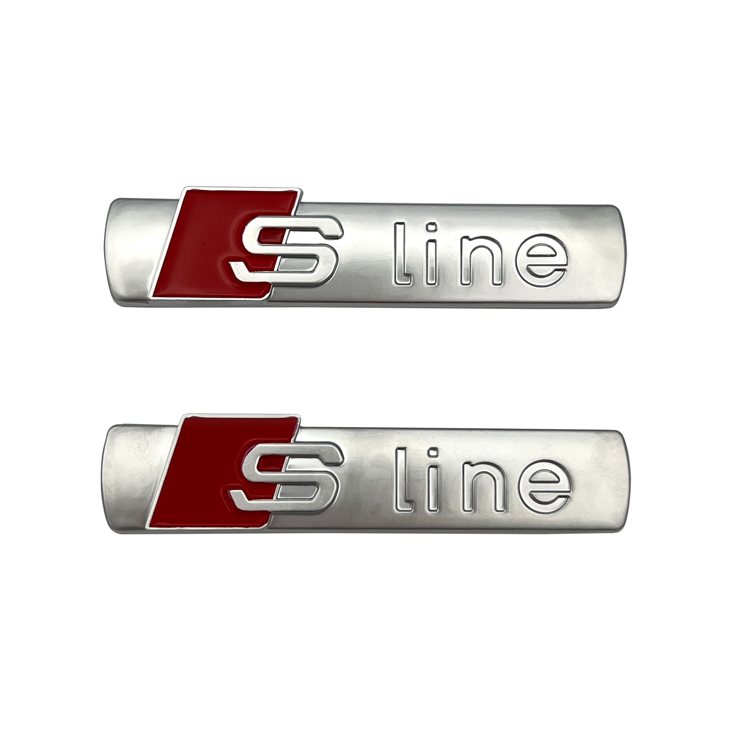 Audi S-Line Side Emblem Fender OEM Sport Badge A1 A3 A4 A5 A6 A7 A8 Q5 Q7 TT