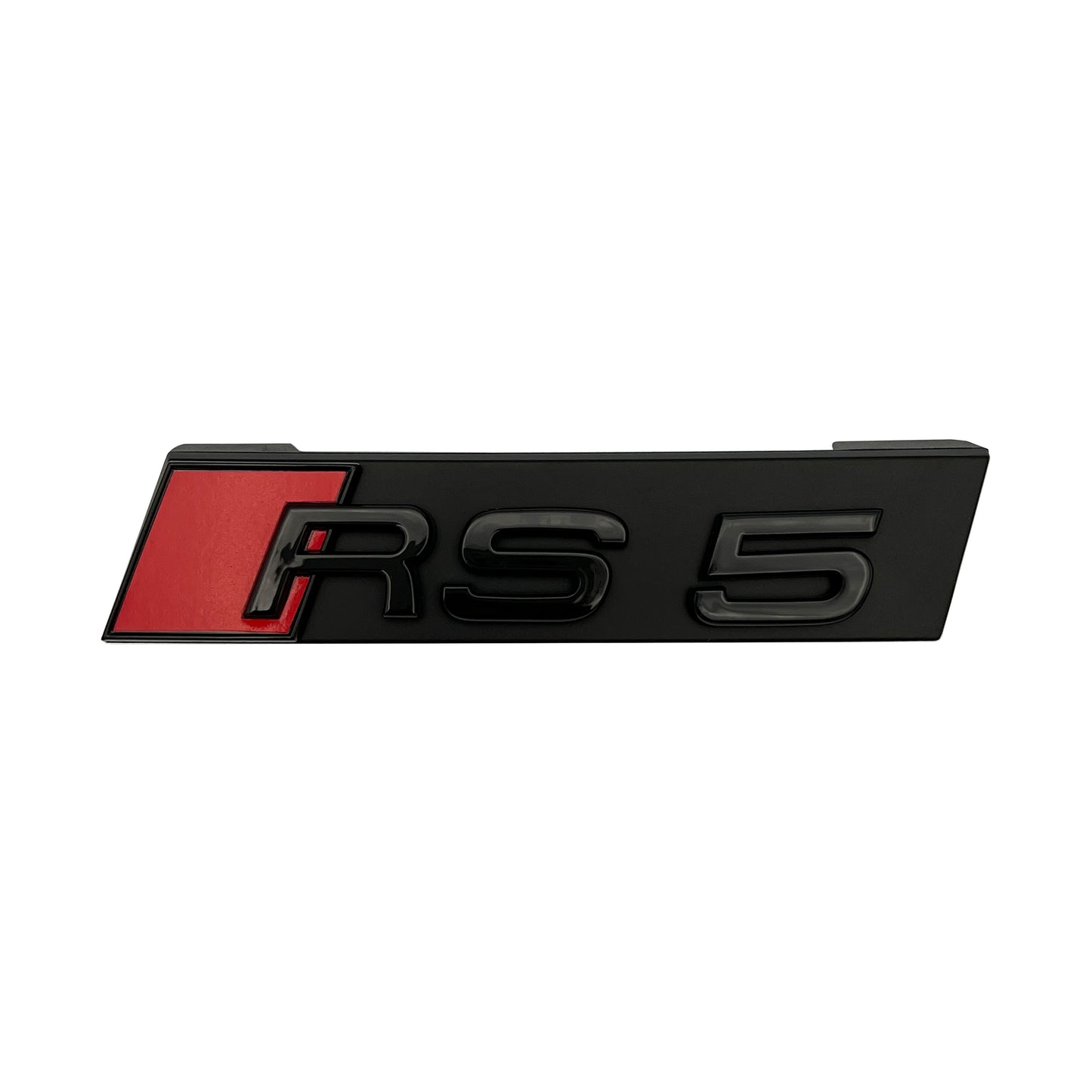 Audi RS5 Front Grill Emblem Gloss Black for RS5 A S5 Hood Grille Badge Nameplate