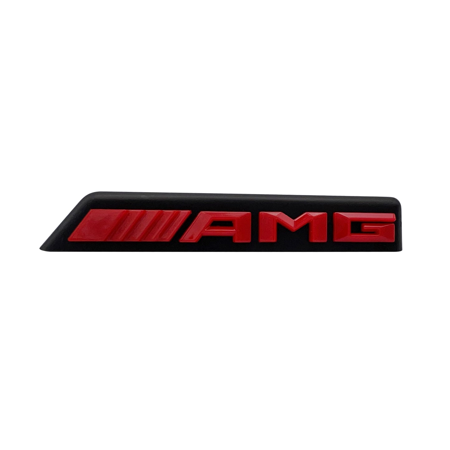 Mercedes Benz C43 E43 OEM AMG Front Diamond Grille Emblem Radiator RED Badge