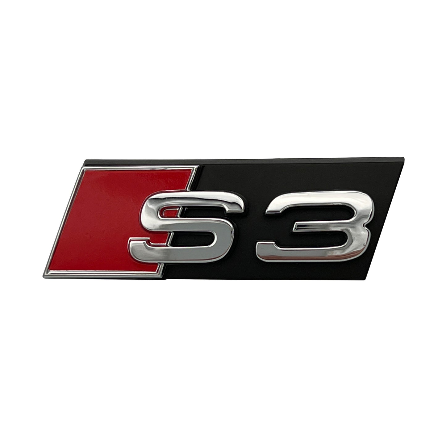 Audi S3 Front Grill Emblem Chrome fit A3 S3 Hood Grille Badge Nameplate