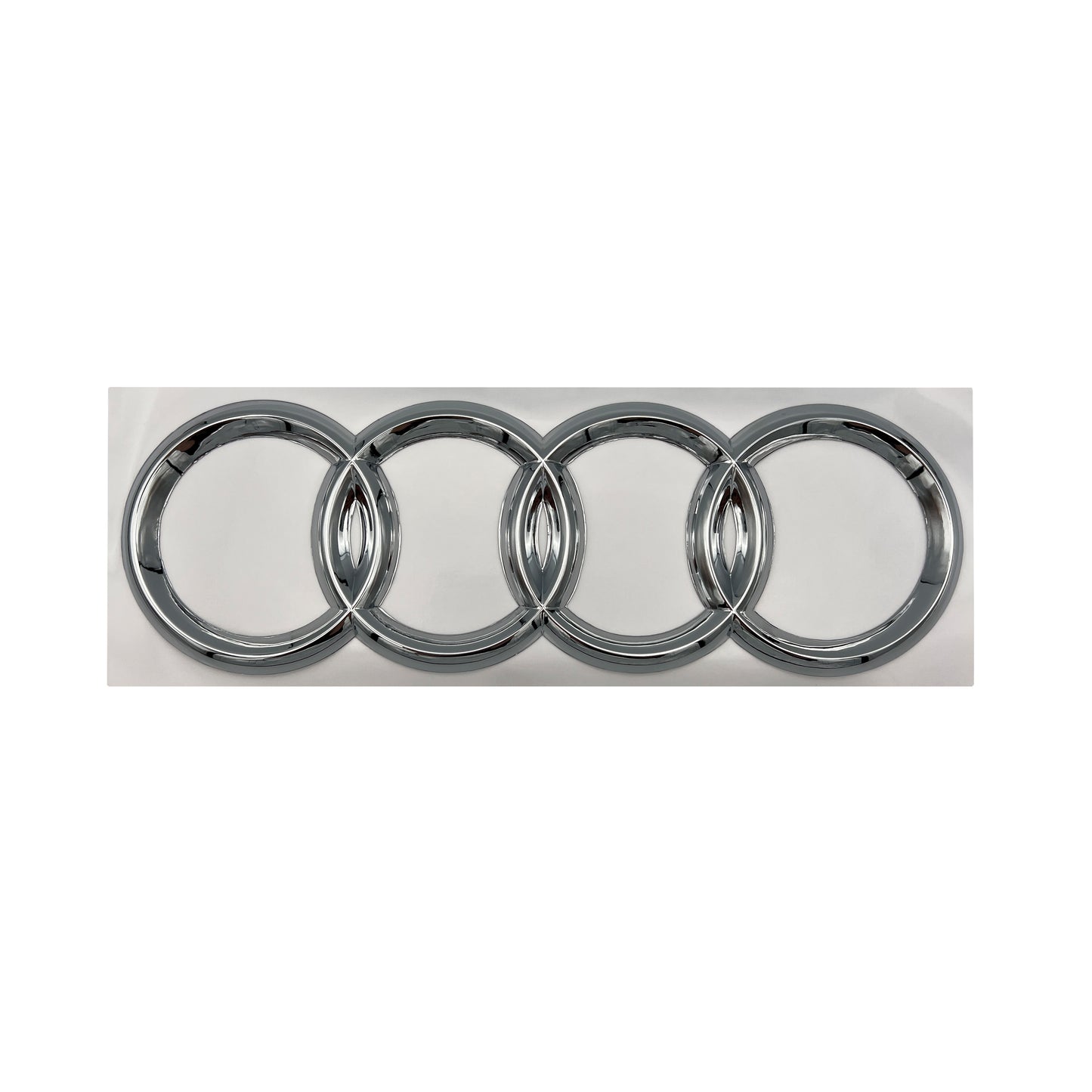 Audi Rings Chrome Rear Trunk Lid Badge Logo Emblem A1 A3 A4 S4 A5 S6 A6