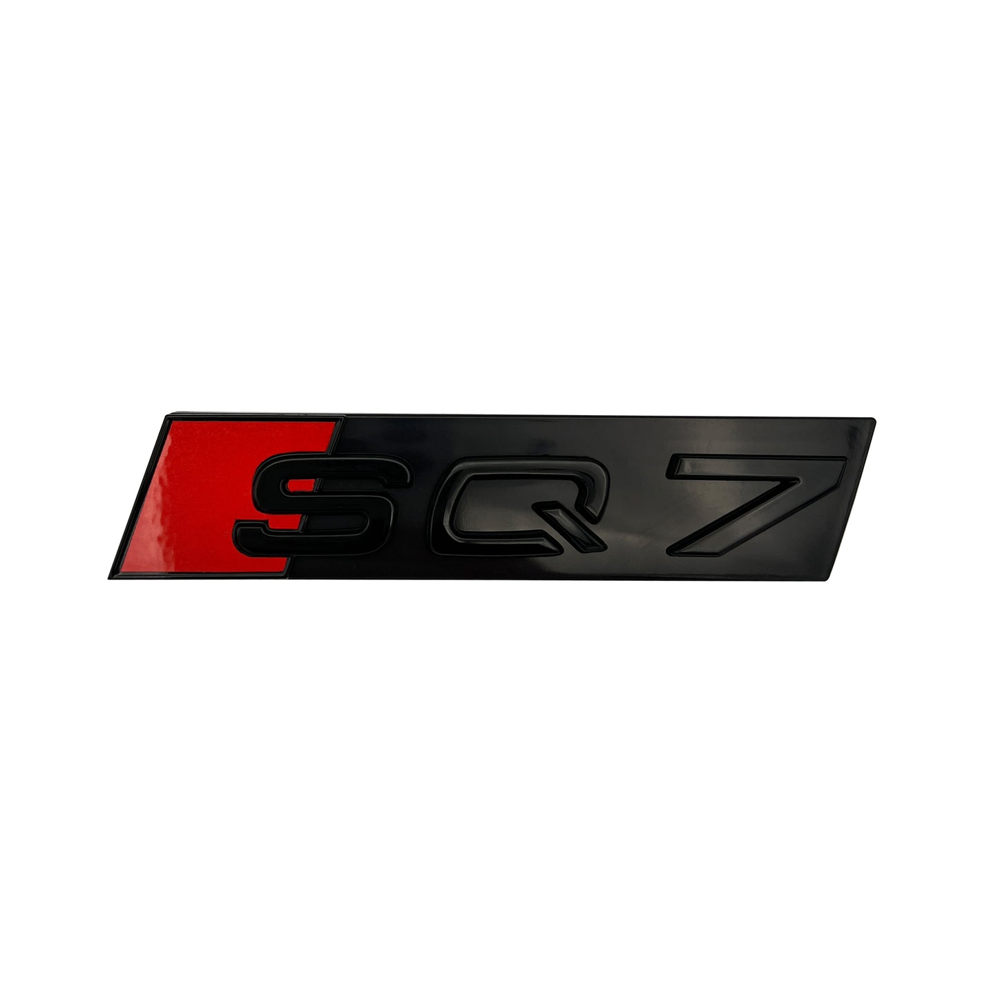 Audi SQ7 Front Grille Emblem Gloss Black fit SQ7 Q7 Hood Grill Badge Nameplate