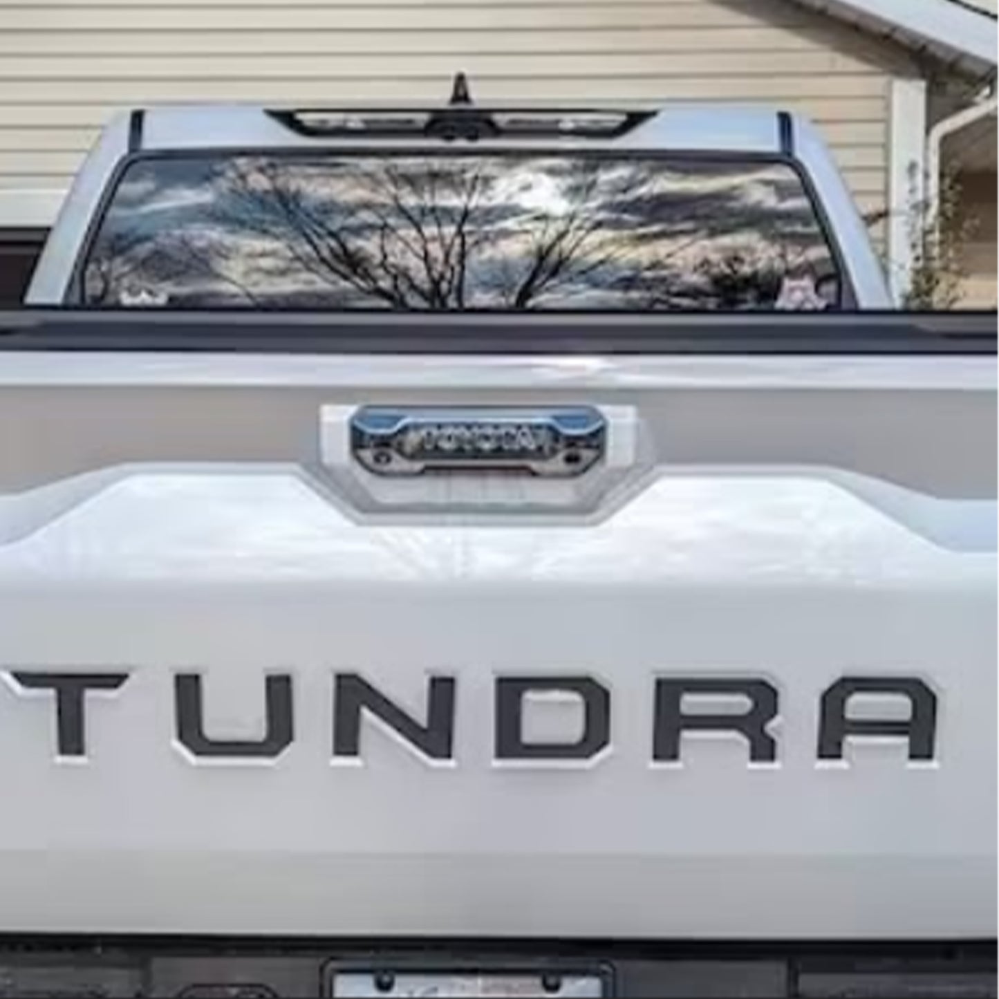 2022 Toyota Tundra Black Emblem Tailgate Insert Badge