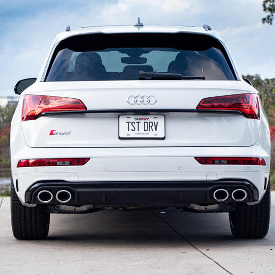 Audi SQ5 Chrome Emblem 3D Badge Rear Trunk Tailgate for Audi S Line Logo Q5 OE