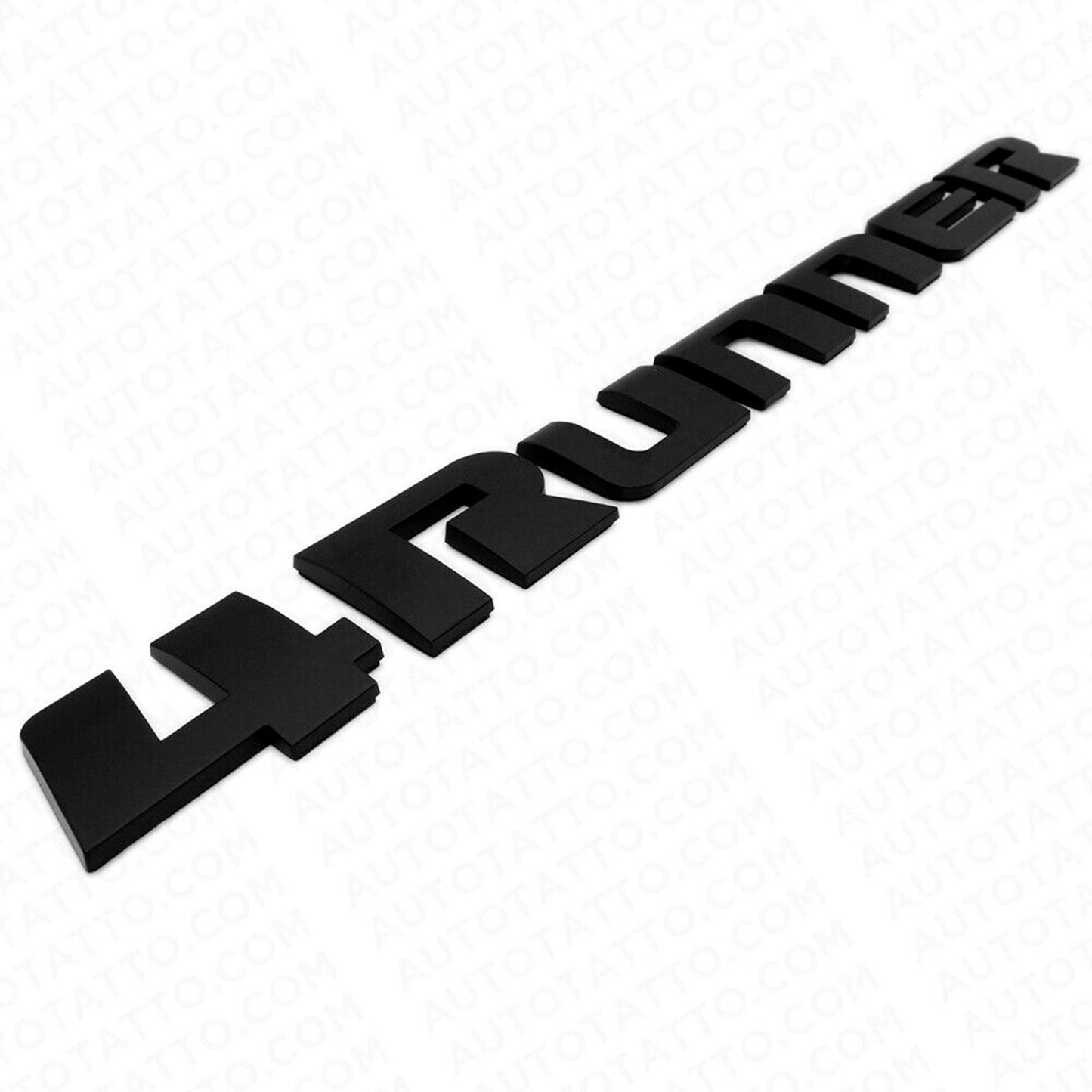 Toyota 4Runner Matte Back Liftgate Nameplate Emblem Badge Logo Tailgate Rear Letter
