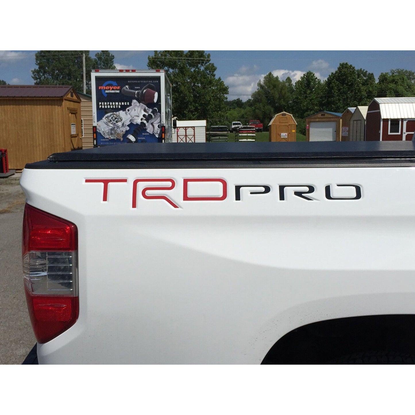 2014-2021 Toyota Tundra Trd Pro Rear Fender Bed Trd Pro Emblem Inserts Qty 2