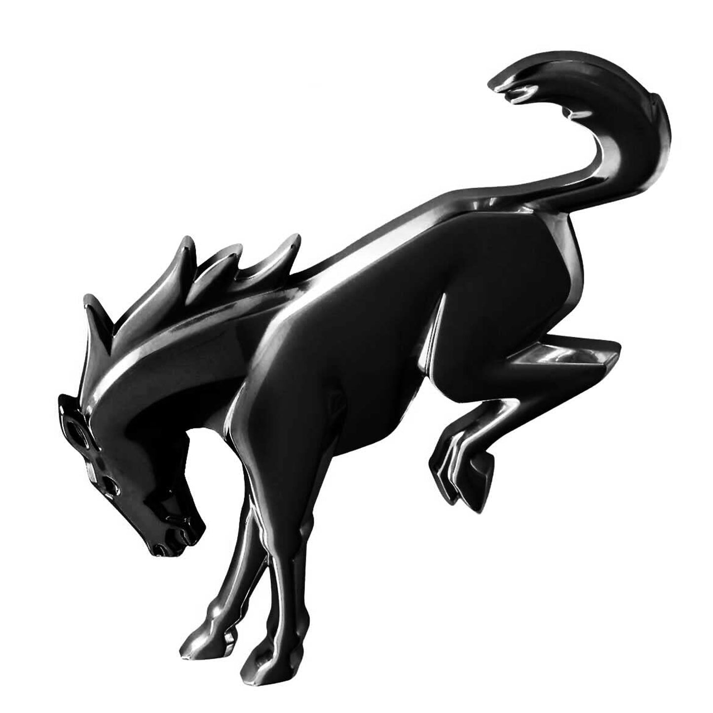 2021-2023 Ford Bronco NEW Black Bucking Bronco Tailgate Emblem Matte black