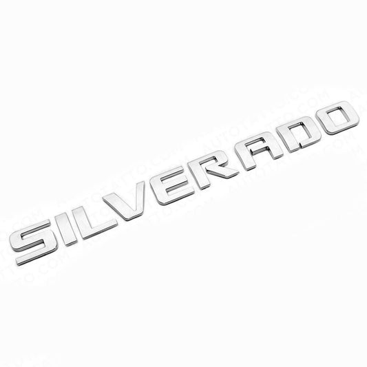 Chevrolet Chevy Silverado Door Tailgate Emblem Badge Nameplates Letter Decal Emblem X1