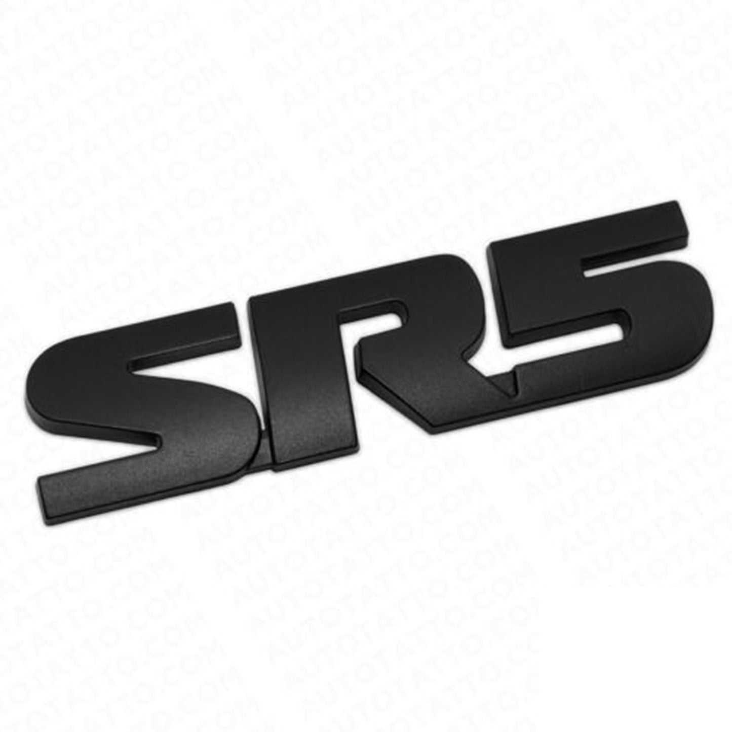 Toyota Tacoma 4 Runner TRD Pro SR5 2x Black Emblem Side Rear Door Tailgate Badge