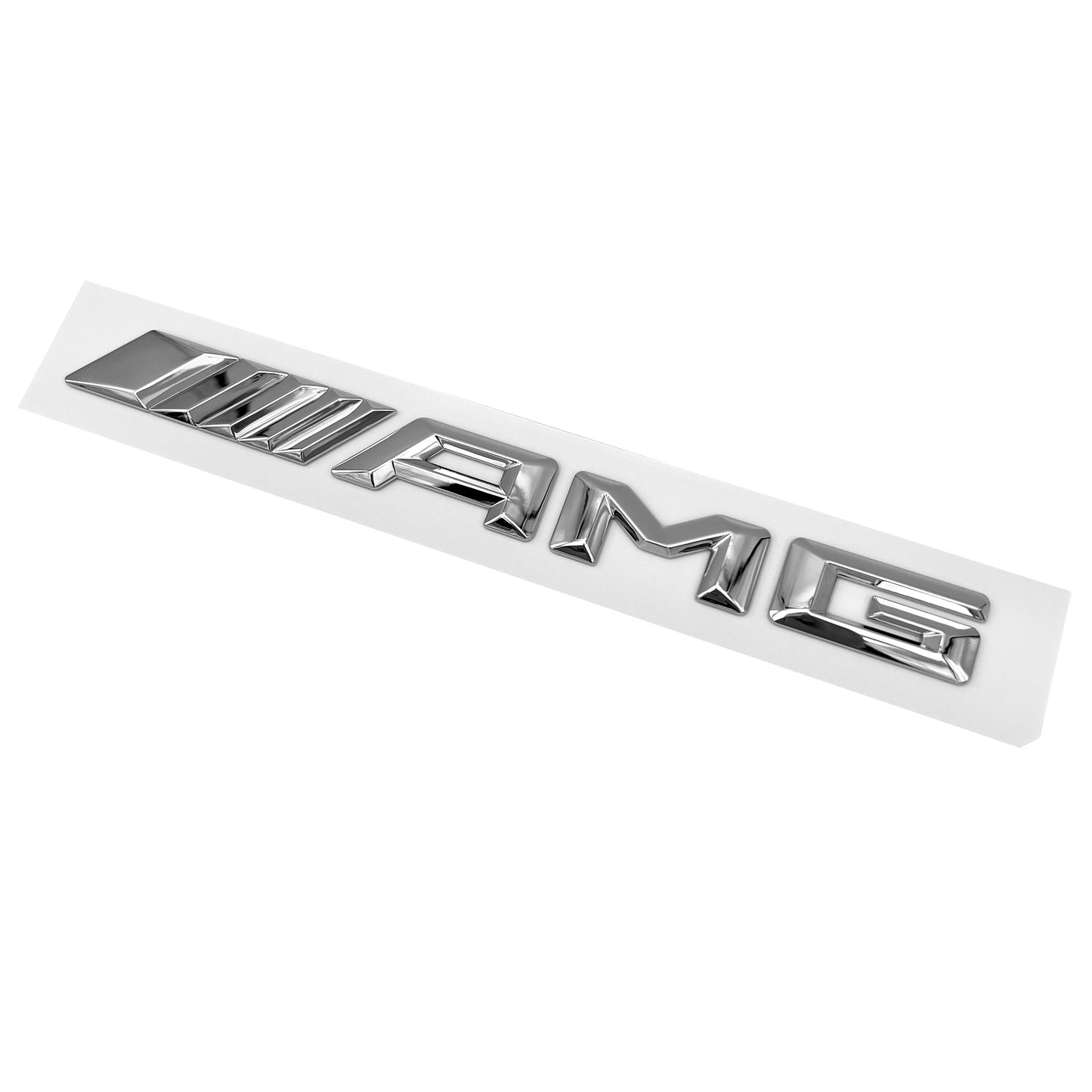 2014+ Mercedes Benz A C E S CL SL GL AMG Emblem Chrome Front Grille OEM 3D Badge
