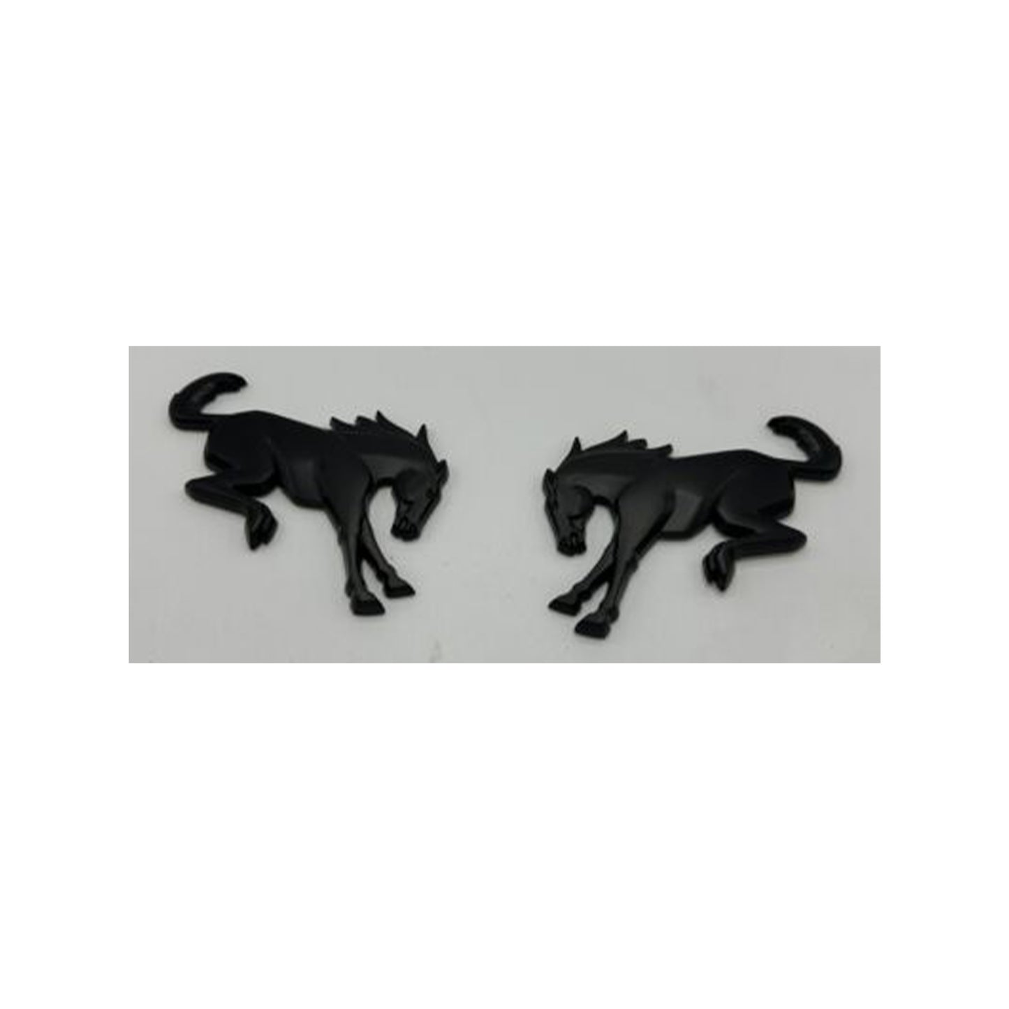 2021-2023 Ford Bronco NEW Black Bucking Bronco Tailgate Emblem Matte black