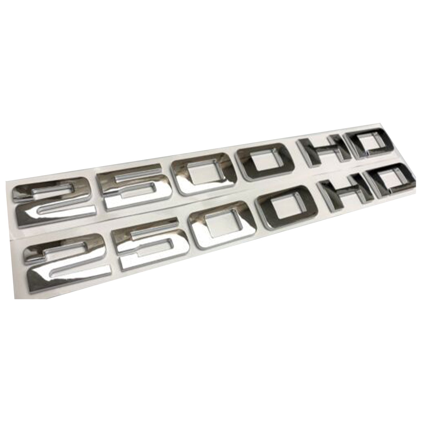 Chevrolet Chevy Silverado Door Fender Emblem Badge Decal Nameplate 2pc Chrome 2500HD