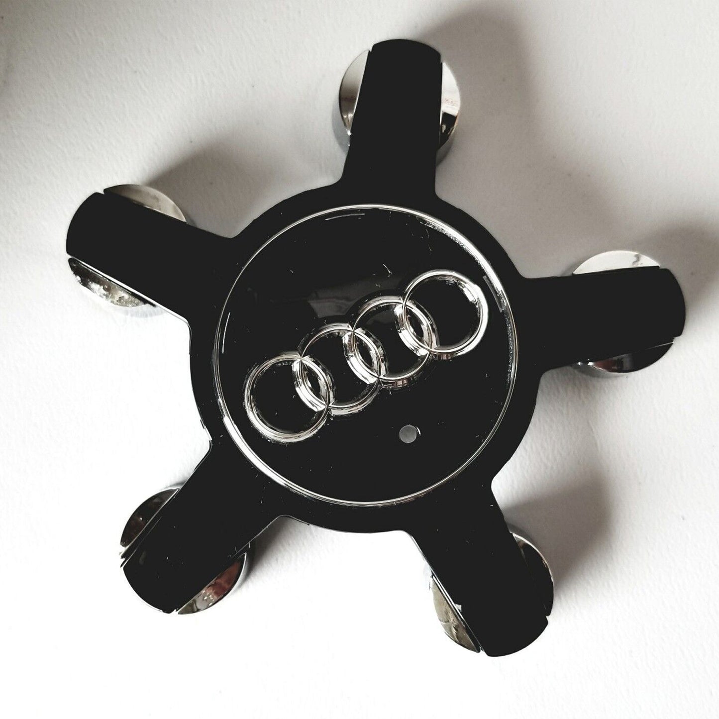 Audi A4 A5 A6 A7 A8 4x Set Black Sport Car Suv Wheels Center Cap Hub