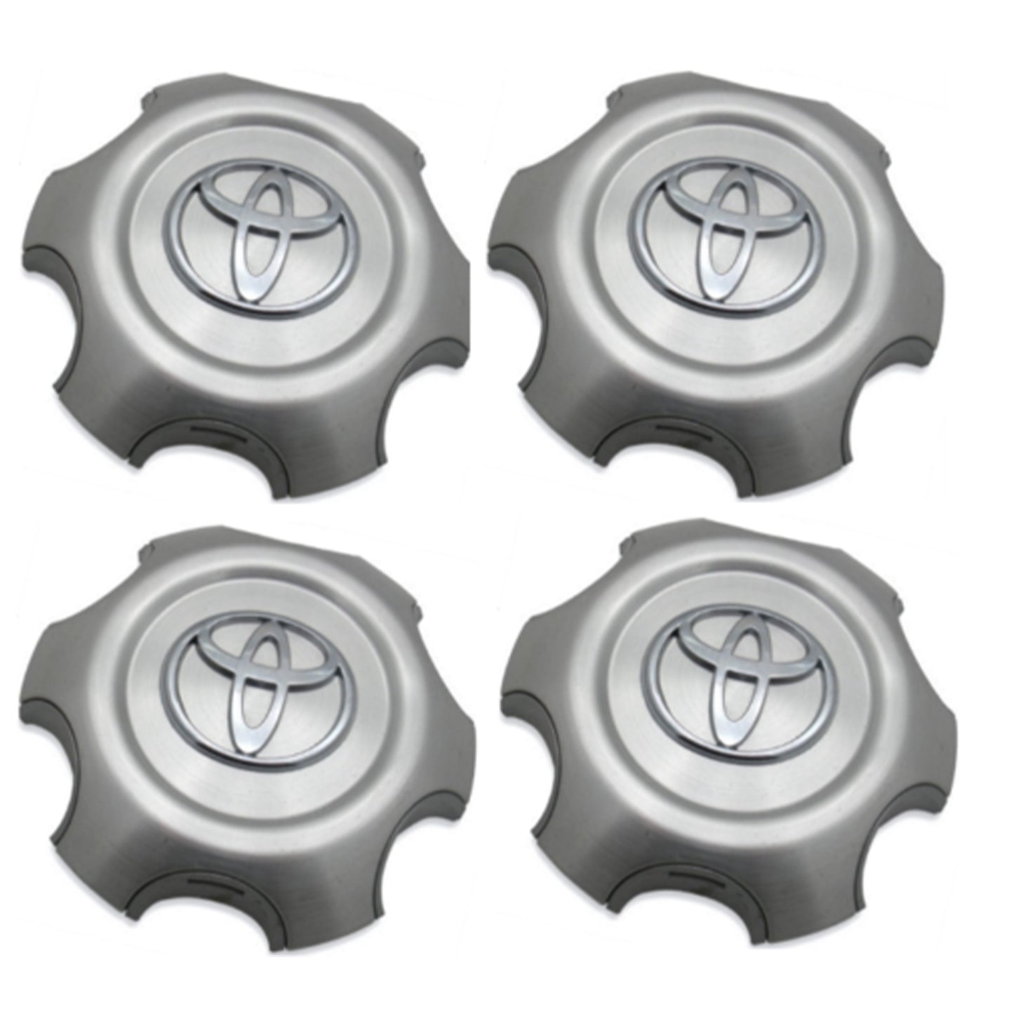 Toyota T69440 4X Sequoia Tundra 03-07 Wheel Center Hub Caps Silver