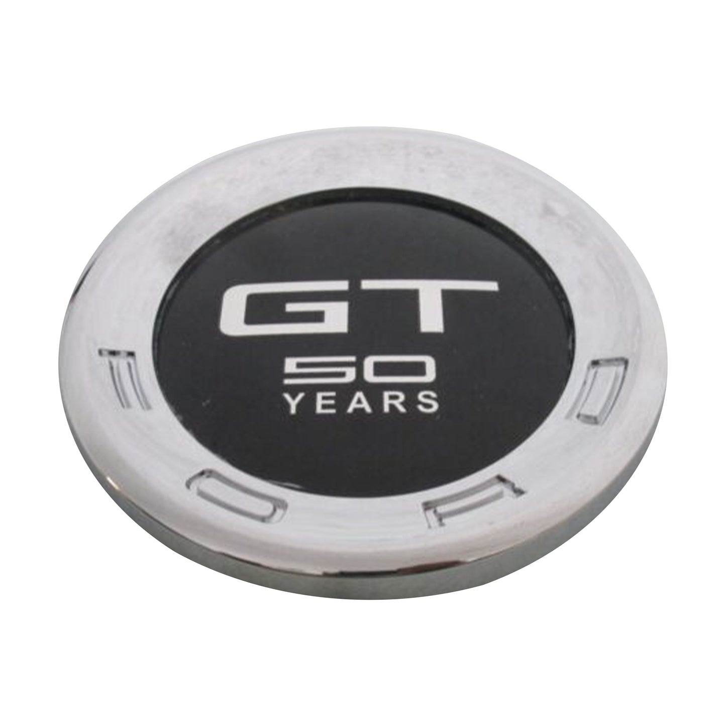 Ford Mustang Shelby Gt 50 Years Decal Chrome Trunk Deck Lid Emblem Badge 5.9"