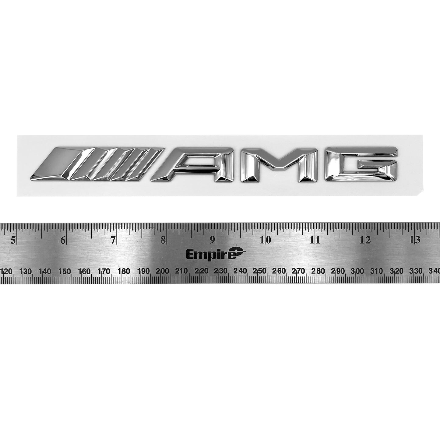 2014+ Mercedes Benz A C E S CL SL GL AMG Emblem Chrome Front Grille OEM 3D Badge
