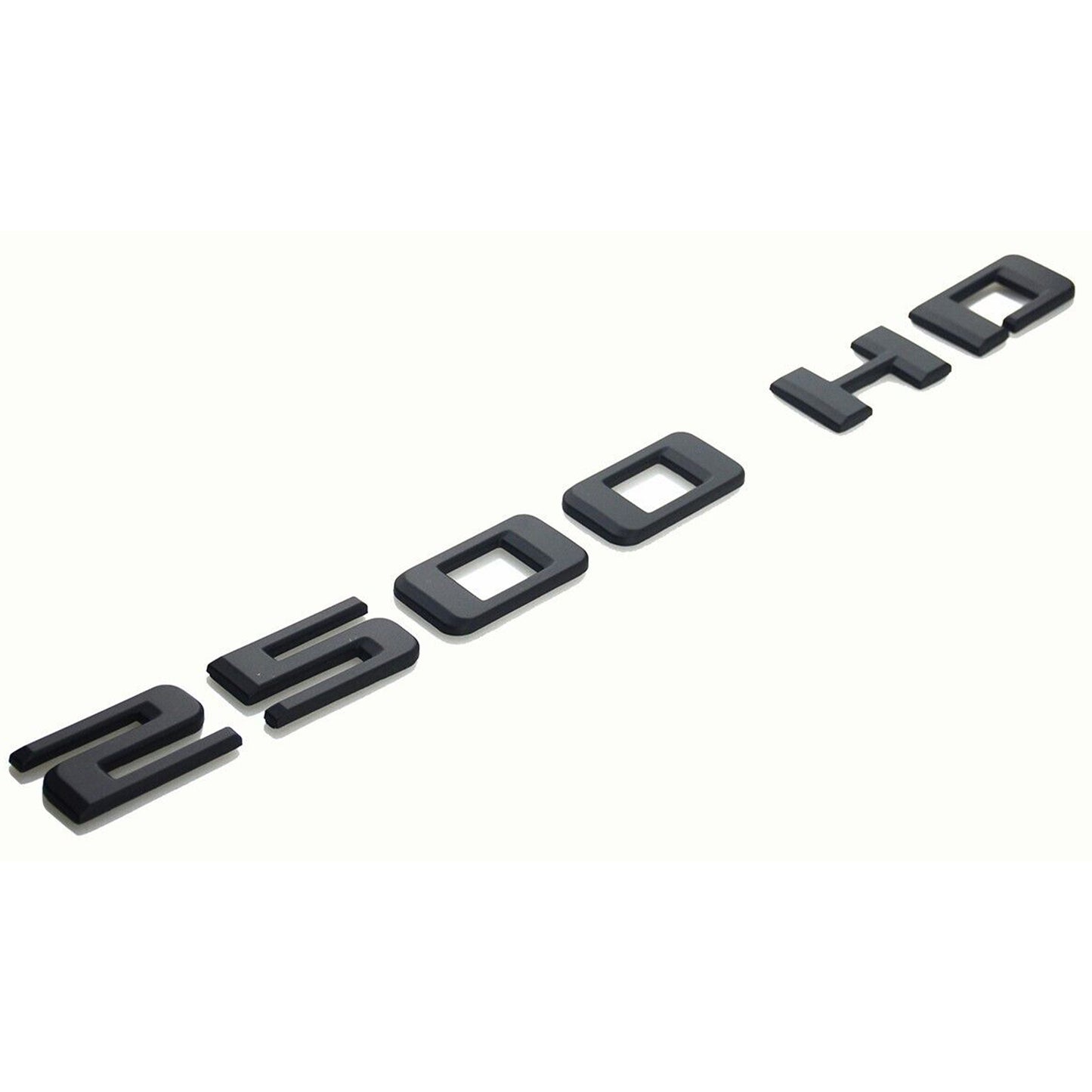 2019-2021 Chevrolet Silverado 2500 HD High Country Emblem Badge Kit 6pcs Black