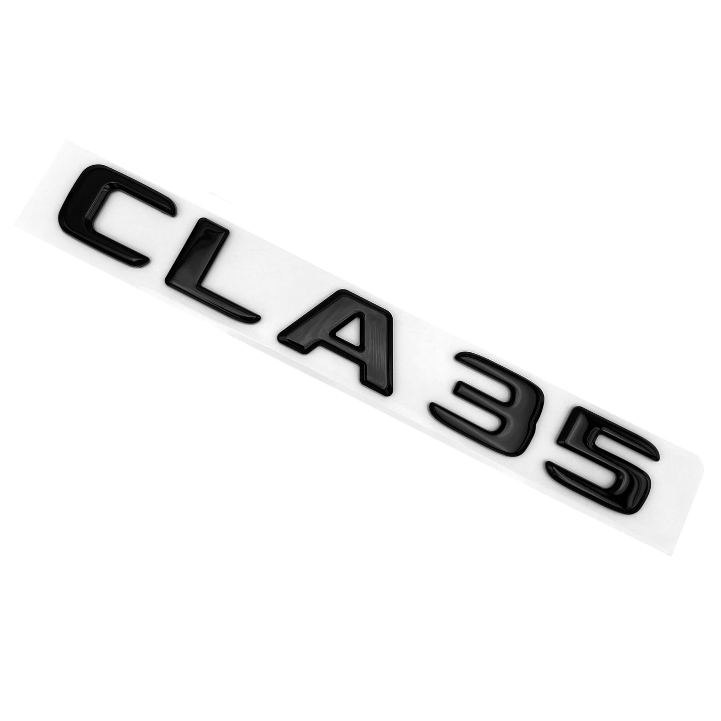 2017+ Mercedes Benz CLA CLA 35 OEM AMG Matte Black Emblem Trunk Rear Badge