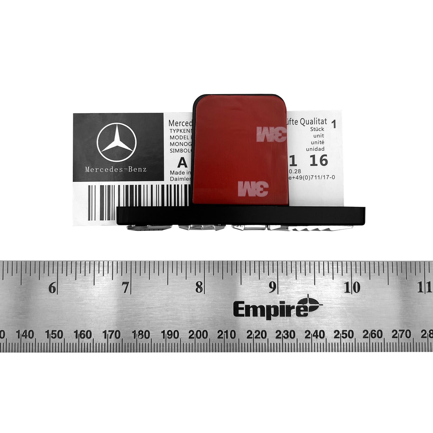 Mercedes Benz C43 E43 GL63 AMG Emblem GT PanAmericana Front Grille Black Badge