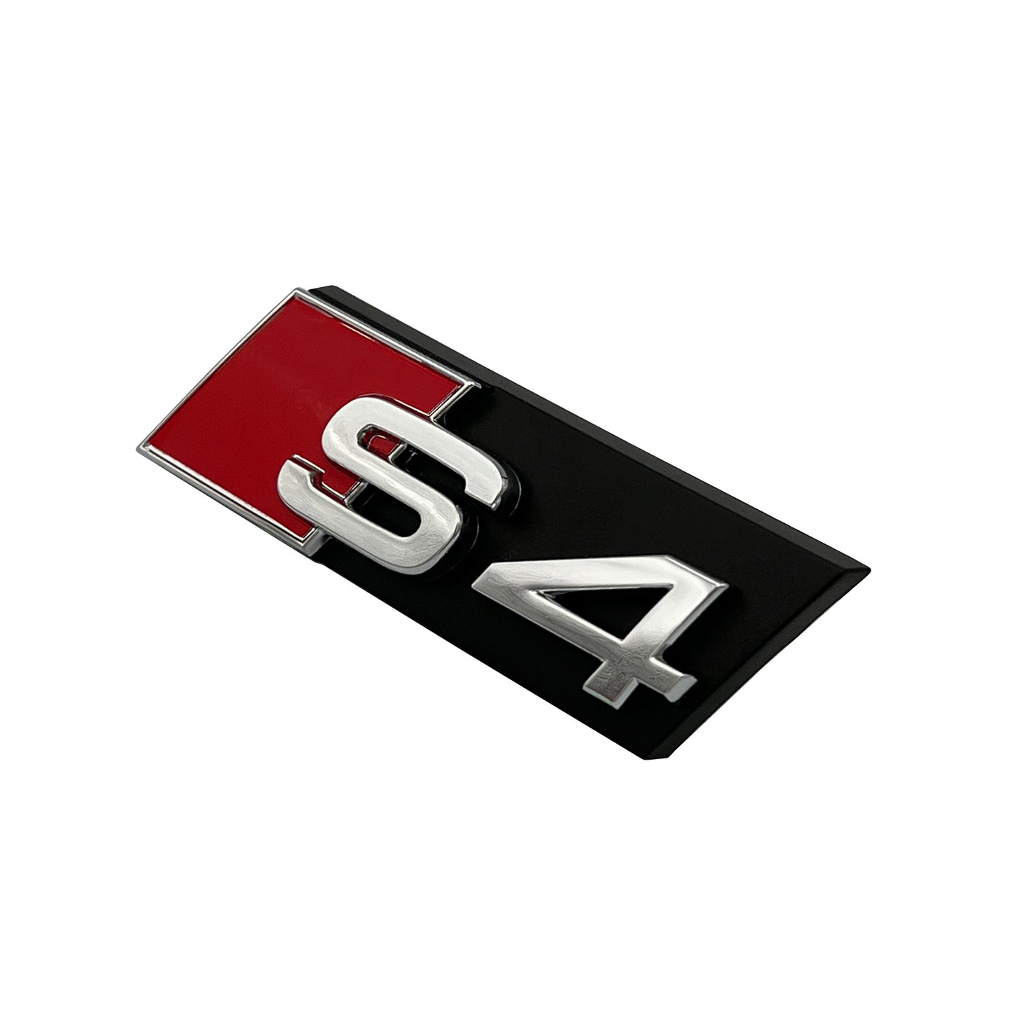 Audi S4 Front Grill Chrome Emblem fit A4 S4 B8 B9 Hood Grille Badge