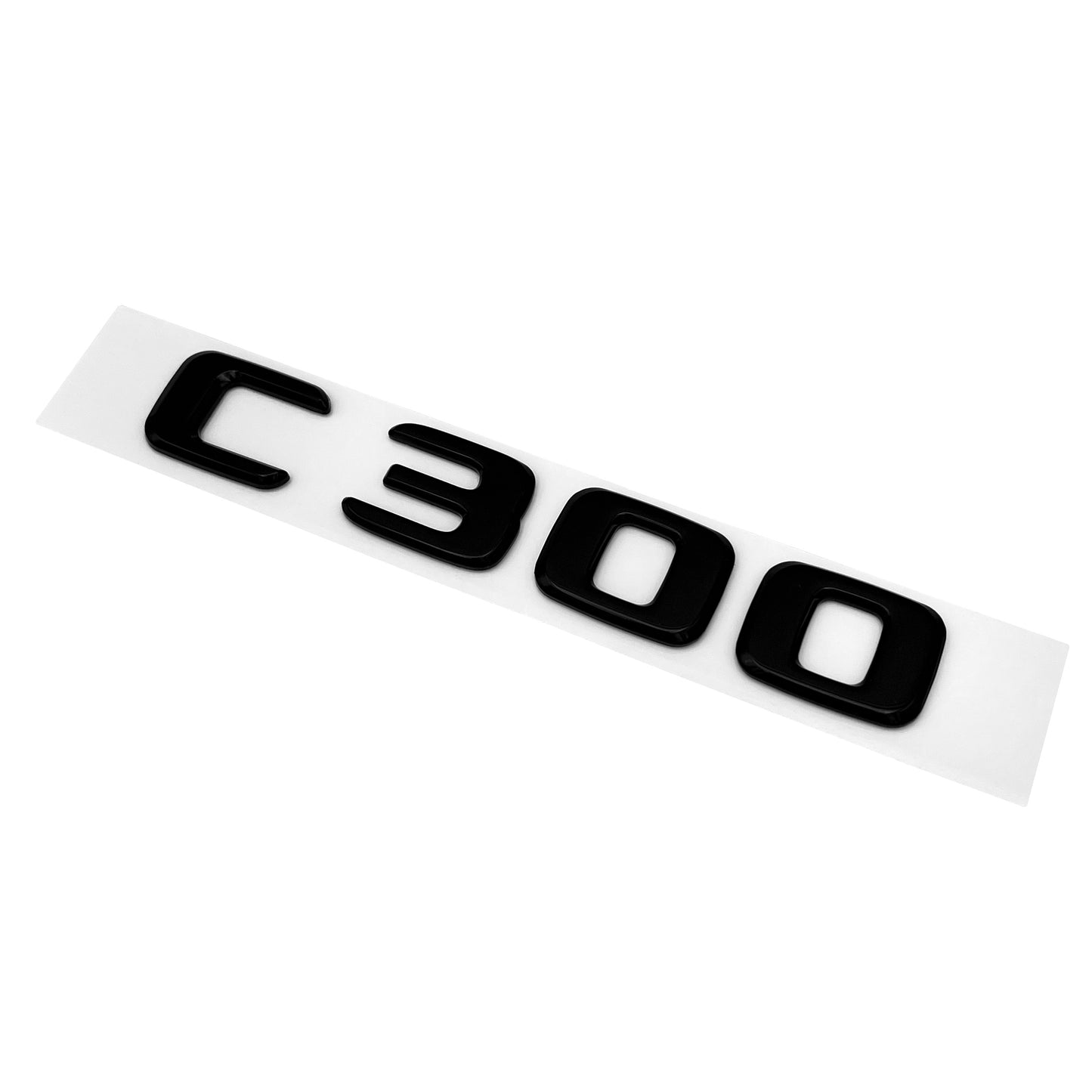 2017+ Mercedes Benz W205 C 300 W204 Letter AMG Emblem Gloss Black Trunk Rear OEM