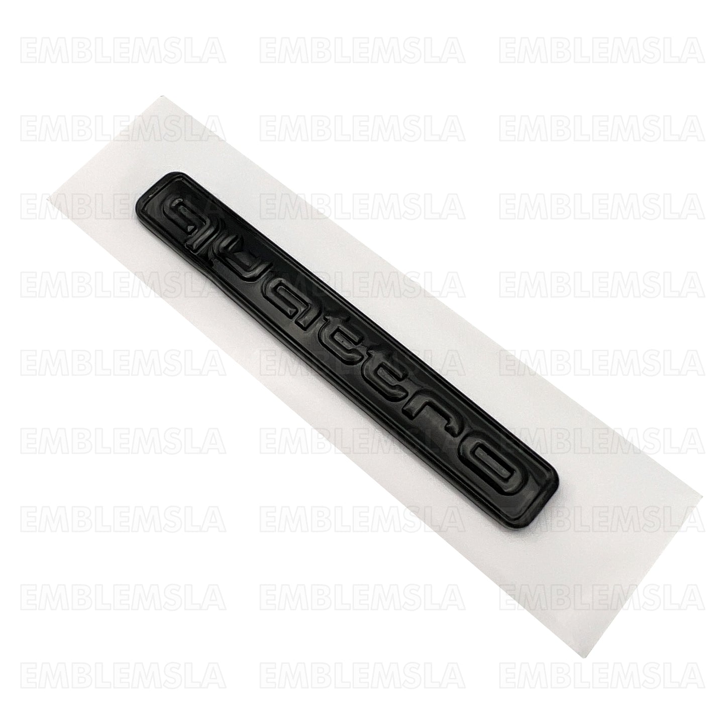 Audi Black Quattro Emblem 3D Badge Rear Liftgate Trunk OEM for A3 A4 A5 A6 Q5 TT