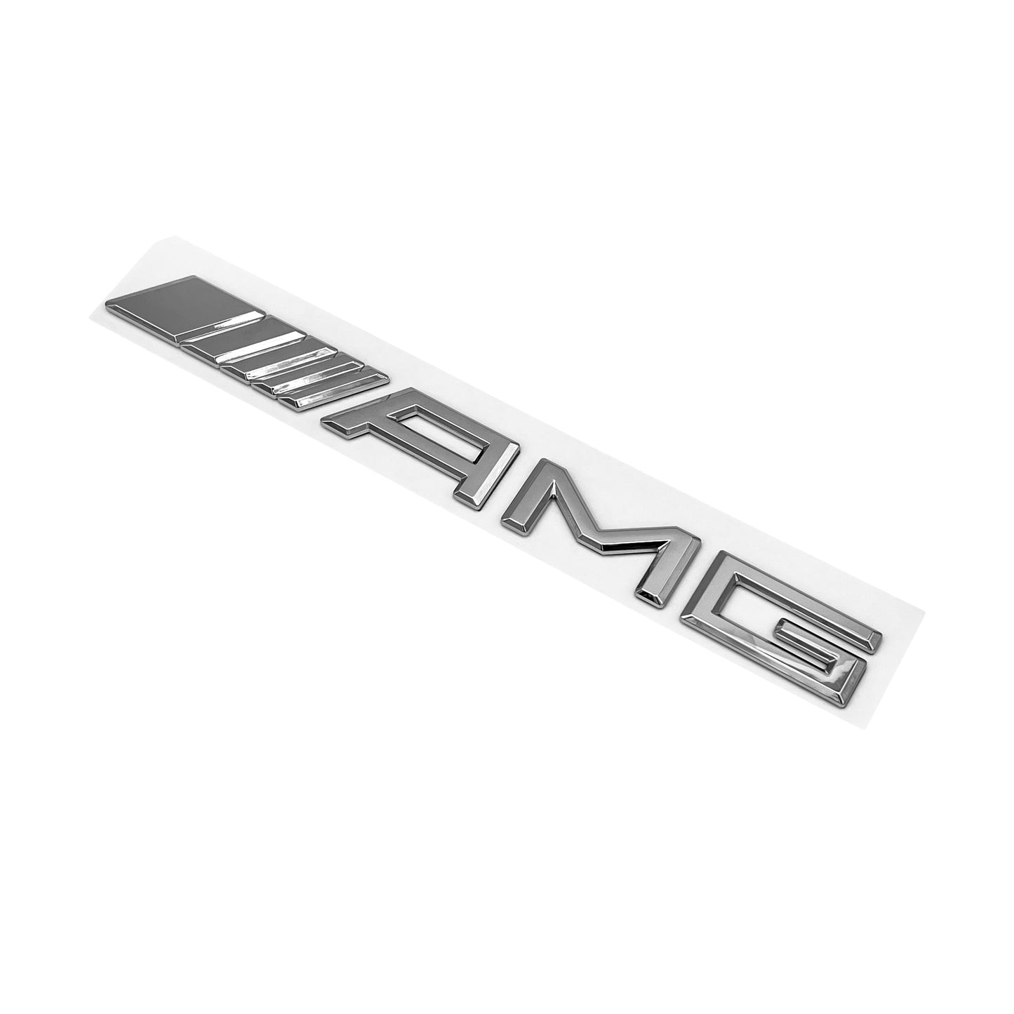 2017+ Mercedes Benz A C E G S SLK AMG Chrome Emblem Trunk OEM 3D Rear Lid Badge