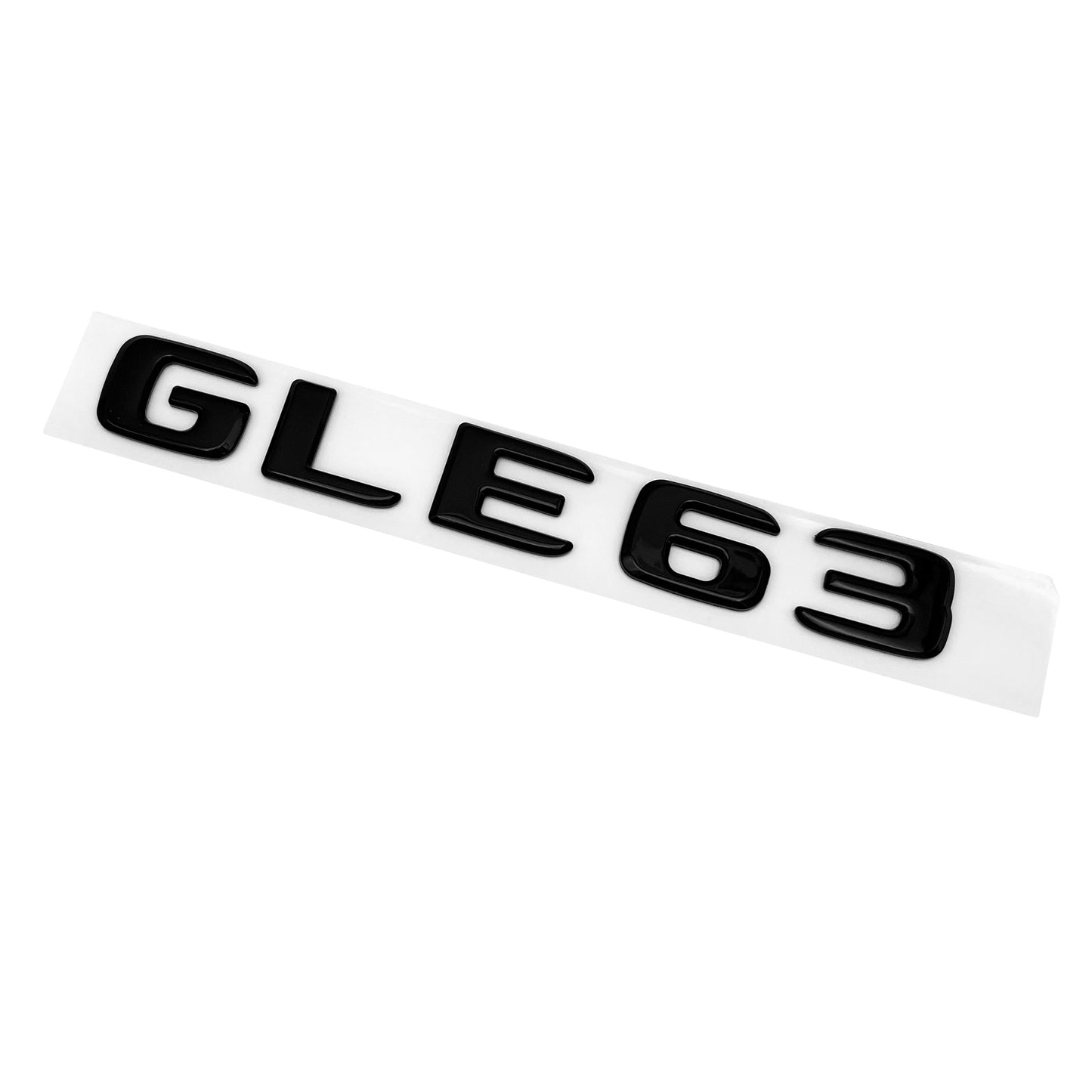 2020+ Mercedes Benz GLE 63 GLE OEM AMG Emblem Gloss Black Trunk Rear Badge