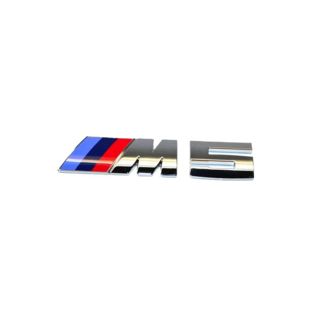 BMW F10 M5 Genuine Rear Trunk Emblem "M5" Lettering Decal Badge NEW 2011-up