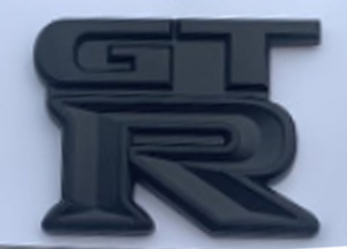 Nissan GT-R R32/R33/R34/R35 3D Metal Emblem Badge Sticker "Black" ver 2pcs