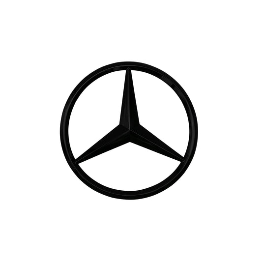 2020+ Mercedes Benz W167 GLE SUV OE AMG Gloss Black Star Trunk Emblem Rear Lid Badge
