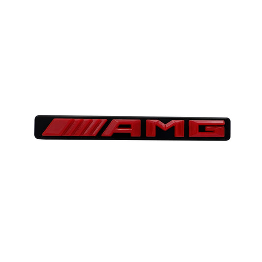 Mercedes Benz C43 E43 GL63 AMG Emblem GT PanAmericana Front Grille Red Badge