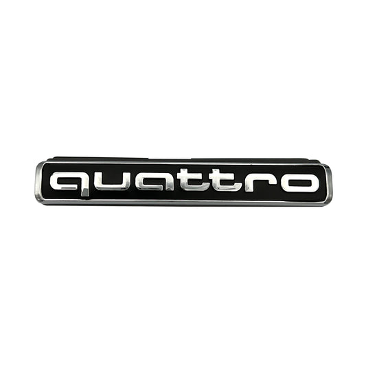 Audi A6 Quattro Emblem Front Grill Black Chrome S6 C8 Grille Badge 2018 +