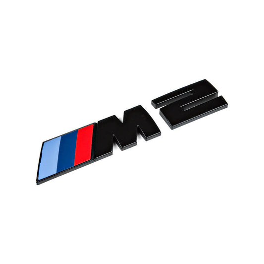 BMW M2 Black Emblem Black BMW M2 Trunk Badge