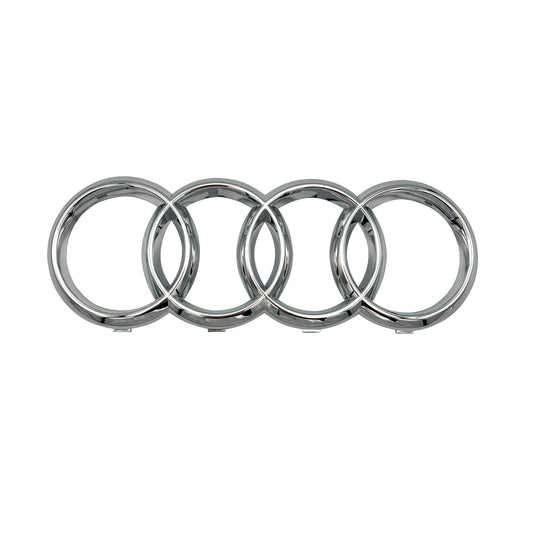 Audi Rings Chrome Front Grille Emblem Badge A1 A3 A4 A5 S5 A6 S6 A7 TT 273mm