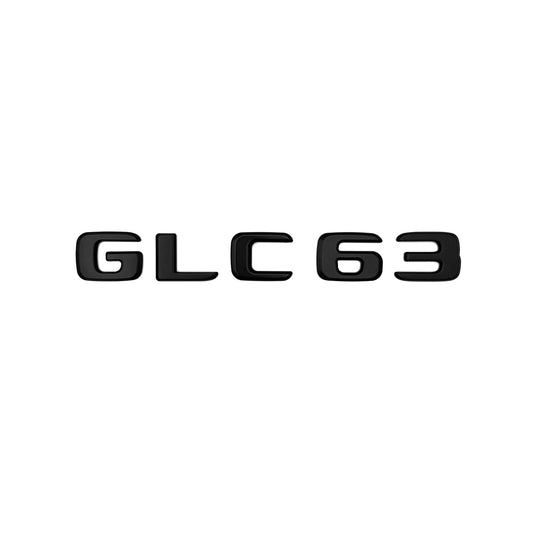 2017+ Mercedes Benz OEM GLC GLC 63 AMG Matte Black Emblem Trunk Rear Badge