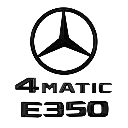 Mercedes Benz X290 GT63 OE AMG Star Emblem V8 BiTurbo 4Matic+ Combo Set Badge