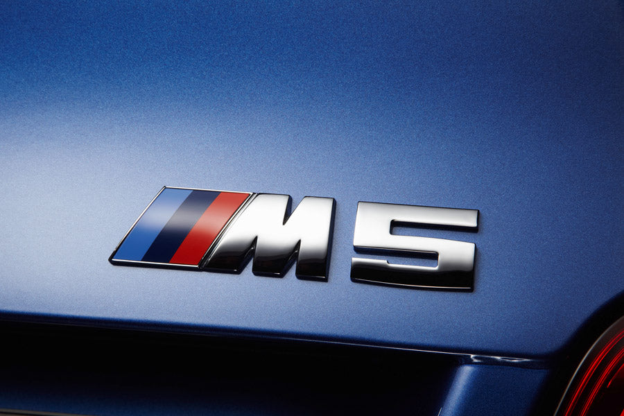 BMW F10 M5 Genuine Rear Trunk Emblem "M5" Lettering Decal Badge NEW 2011-up