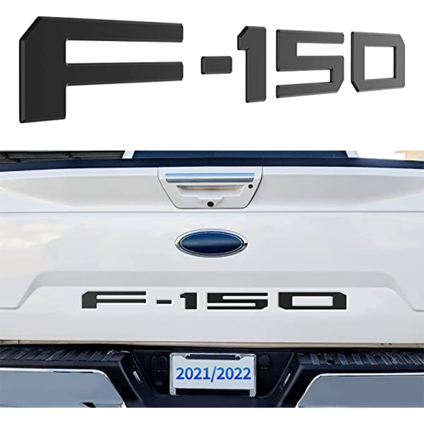 2021 2022 Ford F-150 Tailgate Letters Premium Emblem Decal Sticker