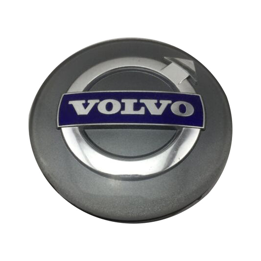 Volvo S60 V70 XC70 S80 XC90 XC60 S40 V50 C70 C30 Silver Center Cap Set