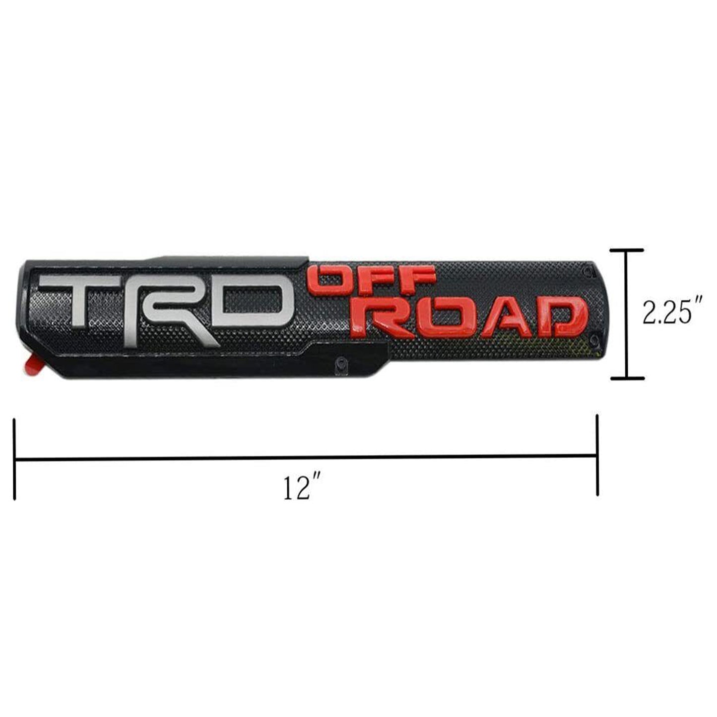2x Trd Off Road Emblem Sticker Badge Fit All Toyota Sport Pro Sr5 V6 4x4 Trucks