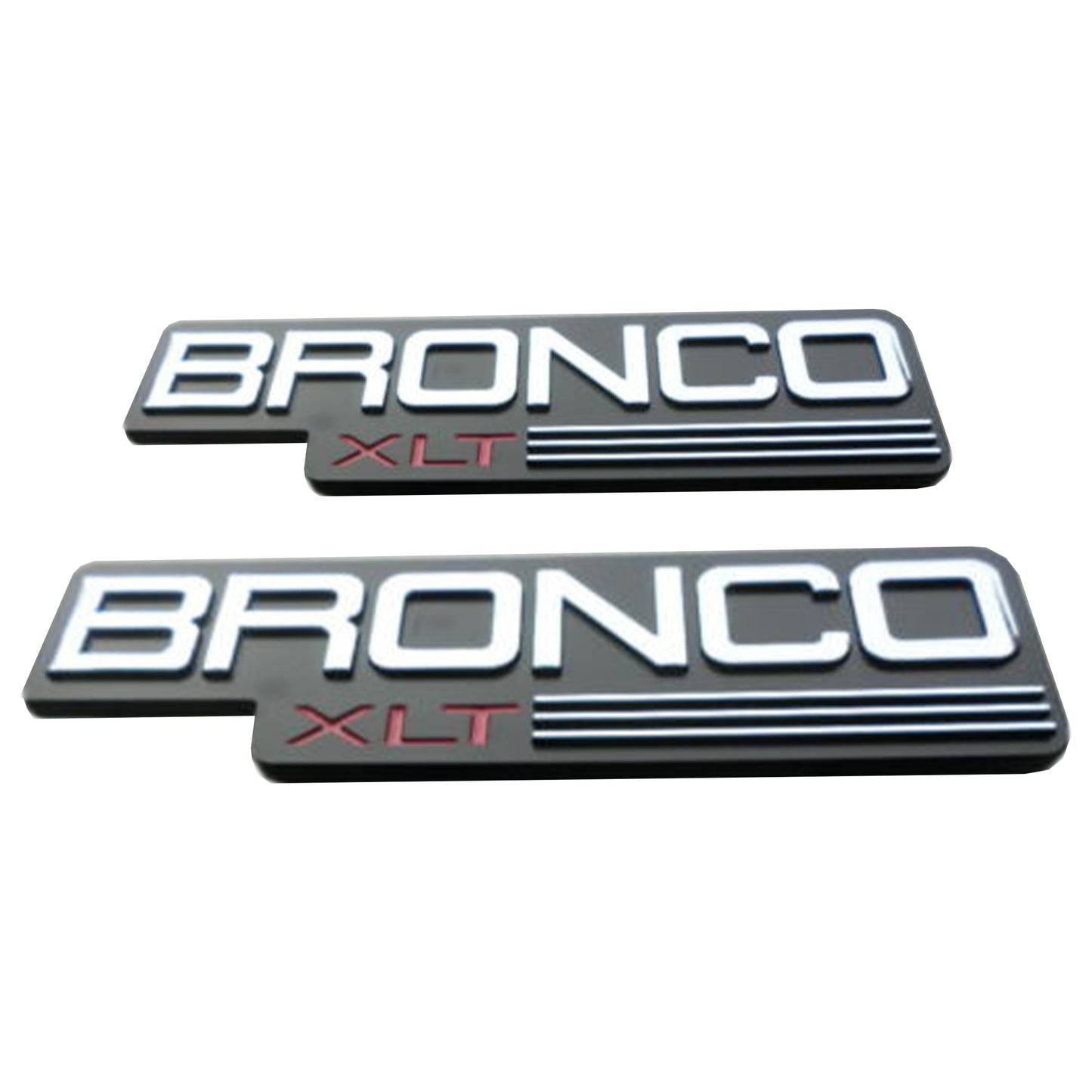 1992-1996 Ford Bronco Xlt Door Fender Emblem F4tb-16b114-ka Logo Nameplate Decal