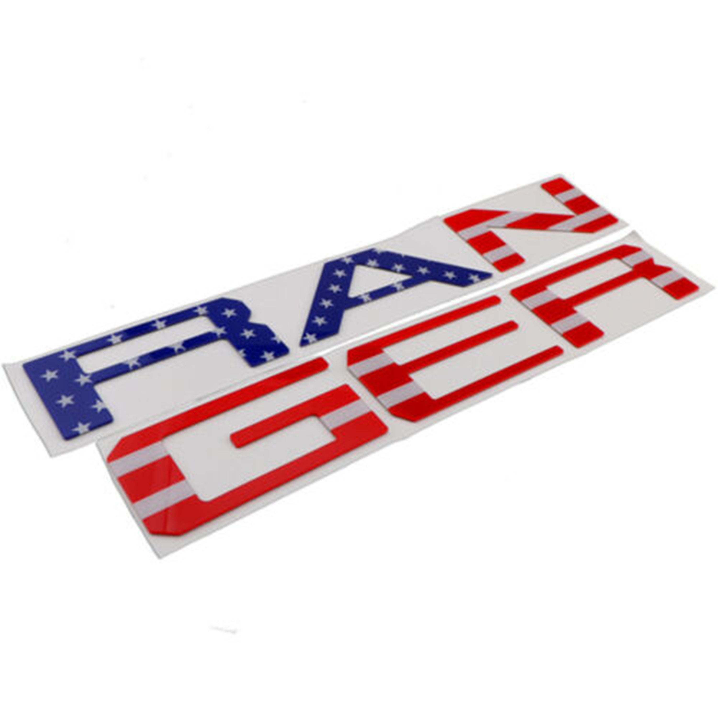 2019-2021 Ford Ranger US Flag Raised Trunk Tailgate Inserts Letters Em ...