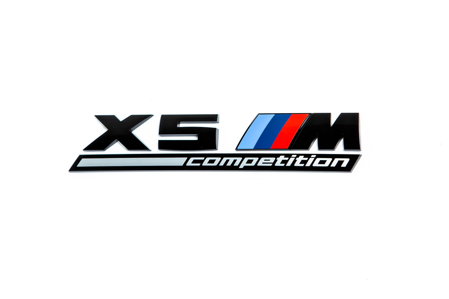 BMW X5 M Competition Black Badge Emblem Logo Rear G05 F95 E70 F85 - USA Seller