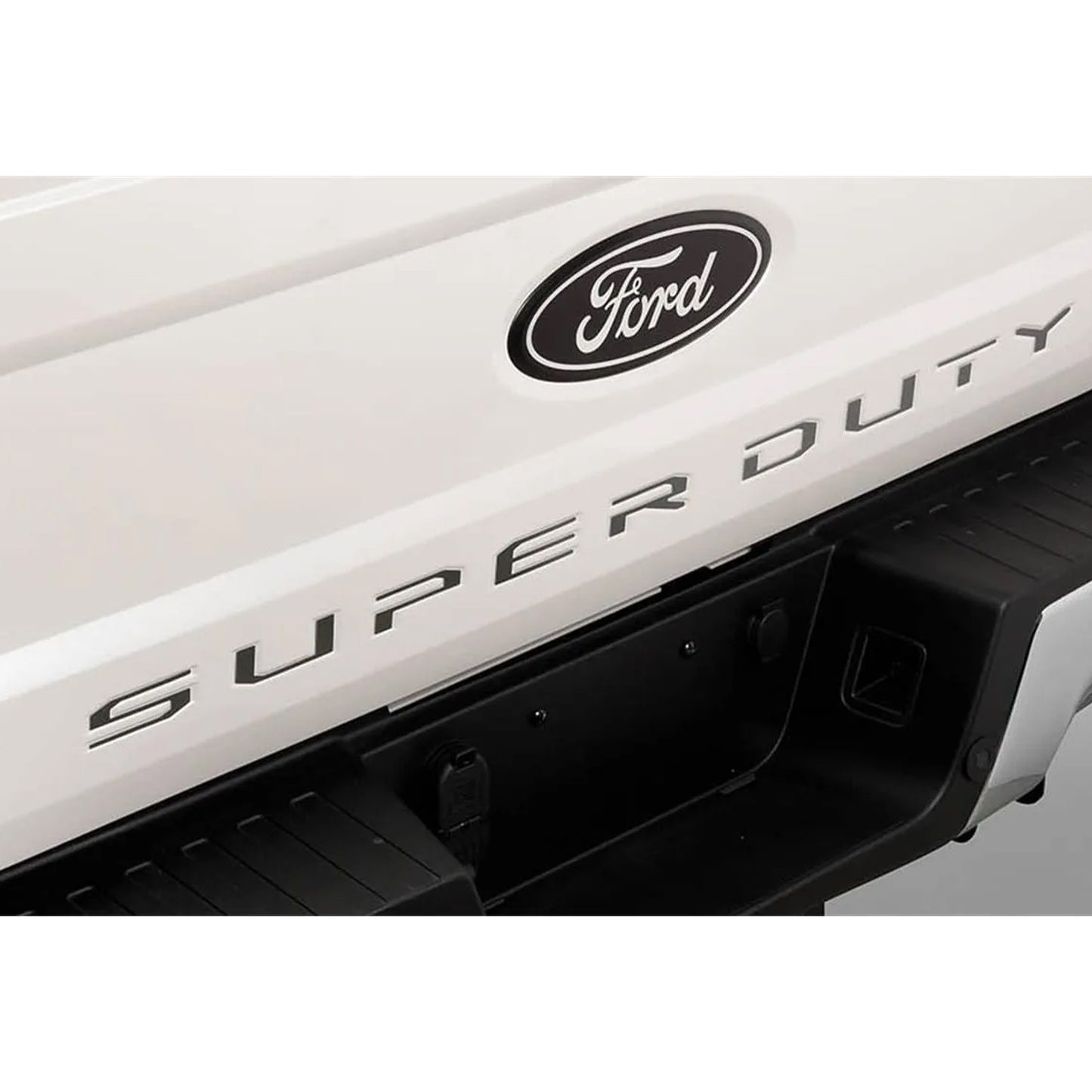 2017-2020 Ford Super Duty Tailgate Letters Black Platinum Emblem Badge