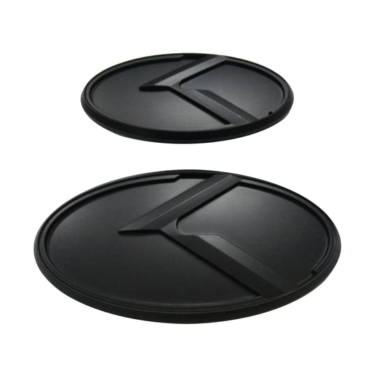 2014-2015 Kia K5 Optima Curved Black 3D Logo Emblem Badge Sticker
