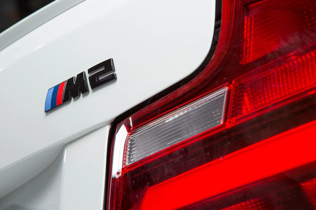 BMW M2 Black Emblem Black BMW M2 Trunk Badge