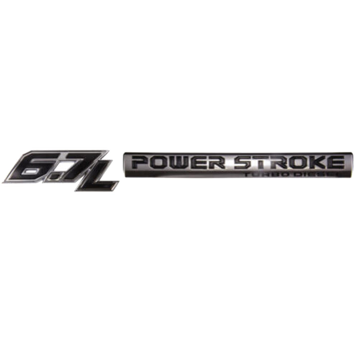 2011-2020 Ford Super Duty 6.7L NEW OEM Power Stroke Diesel Door Emblems LHe