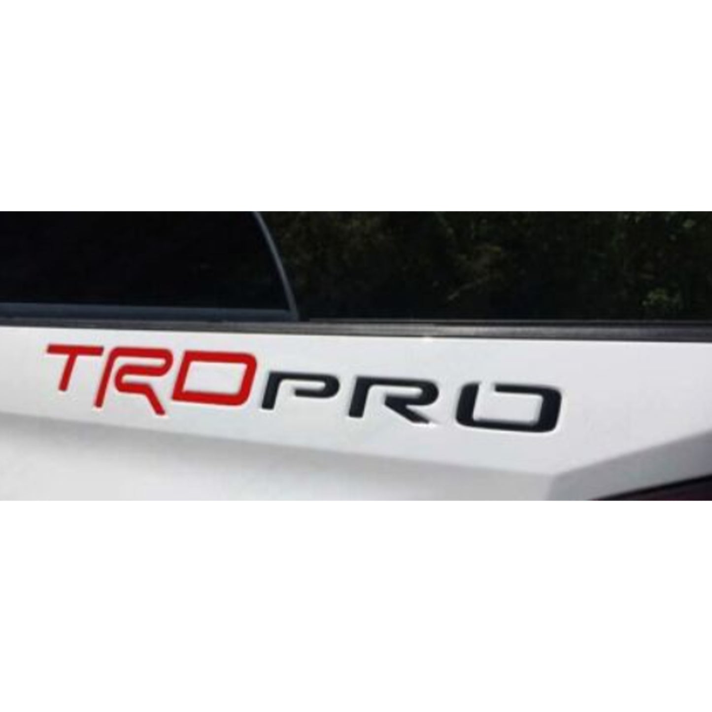 2014-2021 Toyota Tundra Trd Pro Rear Fender Bed Trd Pro Emblem Inserts Qty 2