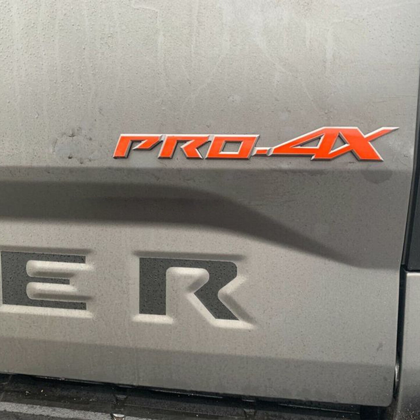 2022-2023 Nissan Frontier Tailgate PRO4X Emblem Decals